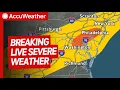 As it Happened Severe Weather Tornado Coverage With Storm Chasers - DC Philadelphia May 20