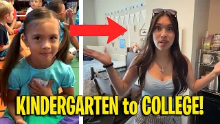 FIRST DAY OF COLLEGE!!! JillianTube Dorm Room Tour!