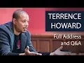 Terrence Howard Full Address and Q A Oxford Union
