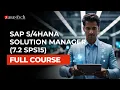 Download Lagu SAP S/4HANA Solution Manager (7.2 SPS15) Full Course | ZaranTech