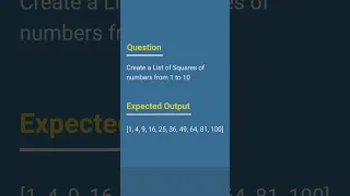 Python Interview Questions List Comprehension 1