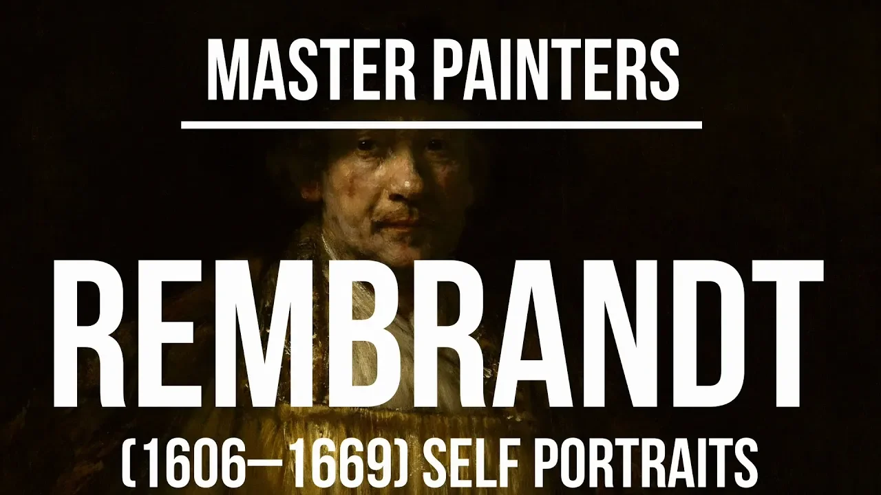 Rembrandt van Rijn Self Portraits (1606-1669) A collection of paintings 4K Ultra HD