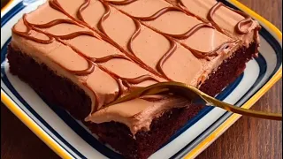 كيك شكولاته اقتصادي وسريع بمكونات كلها من البيت 