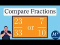 Comparing Fractions Made Easy or Minute Math Tricks - Part 98