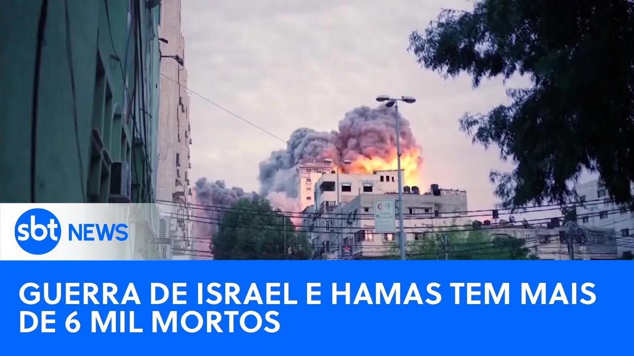 Gaza tem um dos dias mais sangrentos até agora| #SBTNewsnaTV (23/10/23)