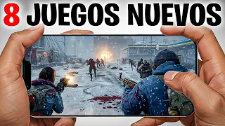 8 MEJORES JUEGOS NUEVOS PARA ANDROID *El 3º es algo inusual 😲