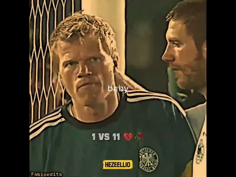 1 vs 11: La noche desgarradora de Oliver Kahn 💔