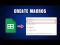 How To Record Macros In Google Sheets 2026