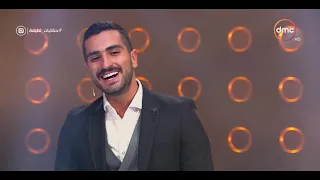 حكايات لطيفة   الجميلة لطيفة تستقبل النجم محمد الشرنوبى ويبدع فى أغنية النفسية دندنها