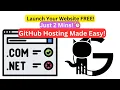 Host a Website on GitHub for Free in 2 Minutes Quick Easy Guide