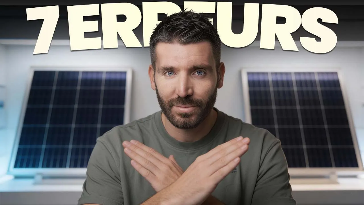 Éviter les erreurs avant d’acheter des panneaux solaires