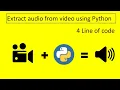 Extract from file convert to file using python