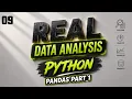Pandas Part 1 in Telugu Python Pandas for Beginners Real Data Analysis Series