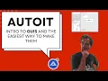 Autoit - Intro to GUIs and the Simplest Way to Make Them GuiBuilderPlus