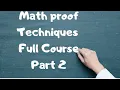 Universal and Existential Quantifiers - For all and There Exists Math Proof Techniques