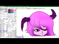 Purple Succubus - Speedpaint