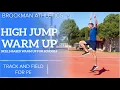 High Jump Skills Warm Up for Schools