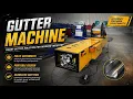 Seamless Gutter Machine for Sale 5 6 Inch Continuous Rain Gutter Roll Forming Machine Price