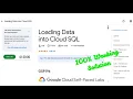 Loading Data into Cloud SQL