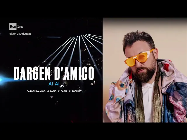 Sanremo 2026 - Dargen D'Amico canta AI AI
