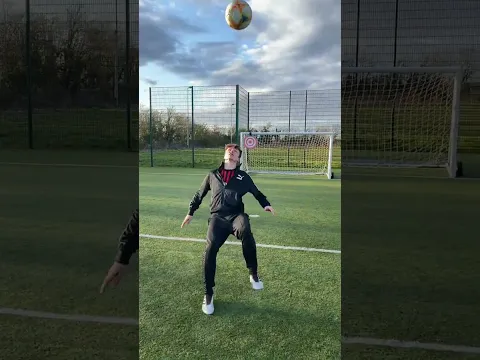 The craziest football trickshots ⚽️ #streetpanna