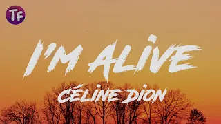Céline Dion I M Alive Lyrics Letra 