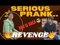 Lagu SERIOUS Prank on SINDHU…😬 | REVENGE | Raj is Back 😎