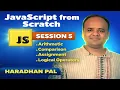 Arithmetic Comparison Assignment Logical Operators - JavaScript Fundamentals for Beginners