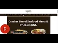 Cracker Barrel Menu With Prices Calories September 2025 26 September 2025