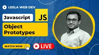 JavaScript Objects and Prototypes Introduction - LIVE