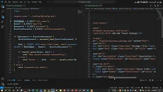 PHP MySQL Tutorial - Insert Data into Packages Table Day 33
