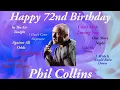 Happy 72nd birt ay to singer Phil Collins