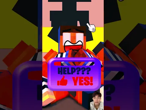 Giúp đội tù nhân thoát khỏi cai ngục #animation #minecraft #shorts