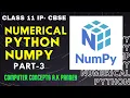 CREATING ONE DIMENSIONAL ARRAY USING NUMPY ARRAYS IN PYTHON 3 7 HOW TO CREATE NUMPY ARRAY