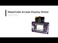 MakeCode Arcade Display Shield for micro bit