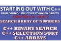 C Programming Challenge 8-4 Part 2 Charge Account Validation Binary Search Selection Sort