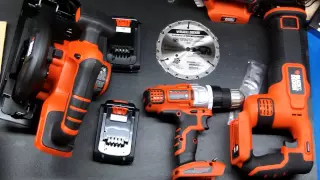 Black Decker 4-Tool Combo Kit unboxing
