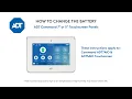 Battery Replacement Command Touchscreen Panel AIO7 AIO5