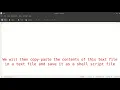Bash Shell Script write output of whatis command to text files