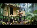 Lagu Single Mother Builds a Bamboo House with Her Child in the Forest – What Happened Next Is Amazing