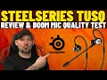 Steelseries Tusq Earbuds With Boom Mic Test and Review