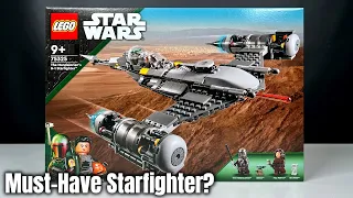 Für Mando Fans toll, aber UVP ist zu hoch: LEGO Star Wars 'Mandalorian N1 Starfighter' Review 75325!