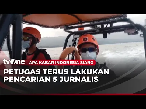 Hari Kedua Pencarian 5 Wartawan Hilang Kontak