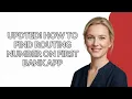 UPDTED HOW TO FIND ROUTING NUMBER ON FIRST BANK APP - Julia sTutorials