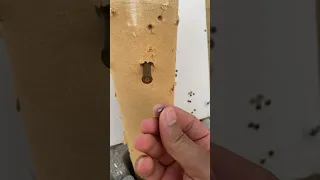 محاولة تفجير رصاصة ببندقية هوائية P15 