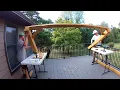 Best way to assemble Hampton Bay Crownhill 13x11 Gazebo