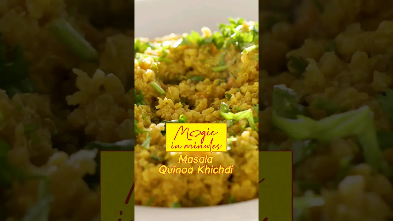 High Protein Masala Quinoa Khichadi   One Pot Meals #quinoa #khichdi #indianfood #homestyle#healthy