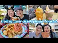 Download Lagu trying new disneyland foods! 😋 (disneyland 70th 🏰, new summer items ☀️, cold brews, bfast \u0026 more)