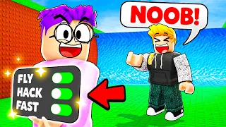 Trolling My BEST FRIEND with ADMIN COMMANDS in Escape Tsunami for Brainrots...!?