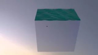 Single Bubble Animated in Maya Using Python